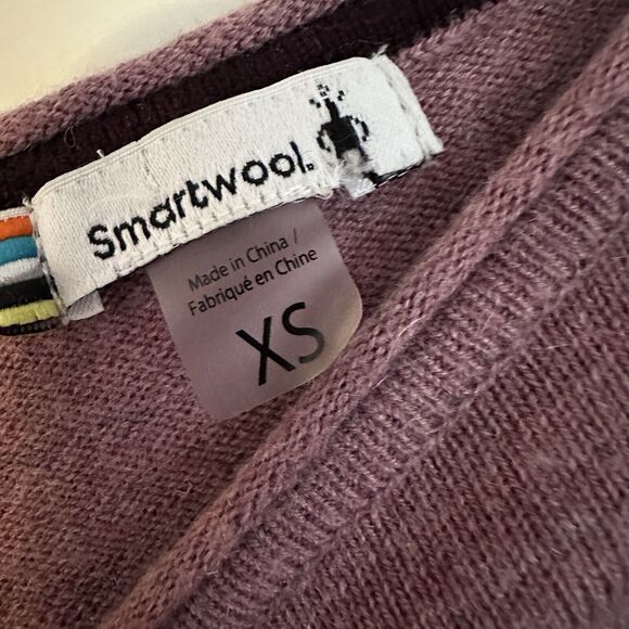 Smartwool Long Sleeve Merino Wool Blend Sweater XS - Picture 9 of 10
